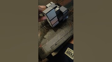 Mirror cube first layer solving trick