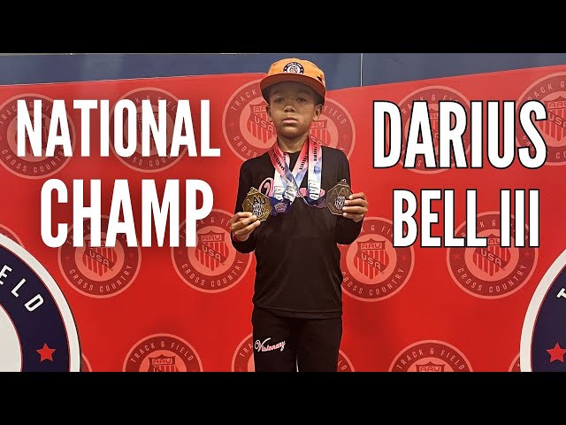 AAU 800m Indoor NATIONAL CHAMPION | Darius Bell III class=