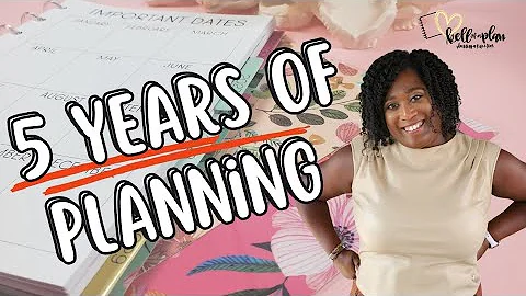 KELL OF A PLAN 5-YEAR PLANNER (2026-2030) Setup | How To Use Monthly Calendars For Long Term