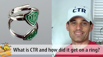What is CTR and how did it end up on a ring?
