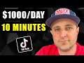 [AFFILIATE MARKETING ON TIKTOK] $1K Per Day in 10 Minutes