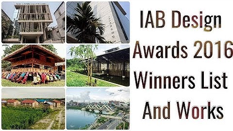 IAB Design Awards 2016-Winners List And Works | Exclusive Video |
