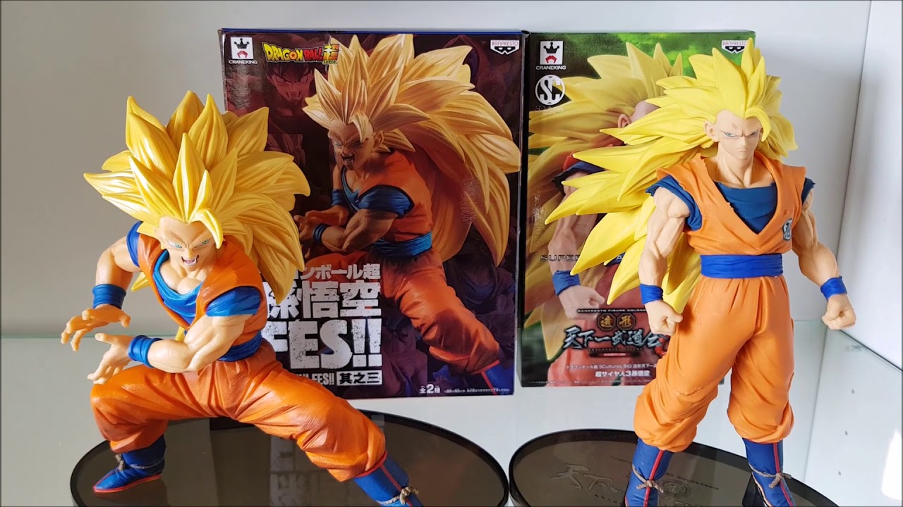 Banpresto Dragon Ball Super Saiyan 3 Goku Sculptures Big Budoukai 6 Volume  6 Figure, 5.1