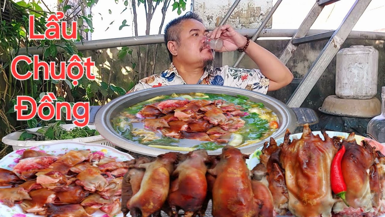 Lẩu Chuột Đồng Béo Ngậy.Cách Nấu Chuẩn Vị | Biển Nguyễn ngọc 