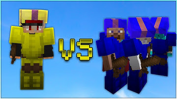 INSANE Bedwars 1v4 Clutch against Sweaty Parties