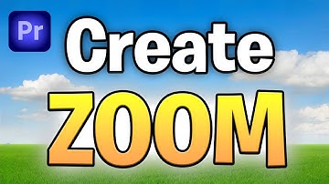 How To ZOOM IN And OUT In Premiere Pro