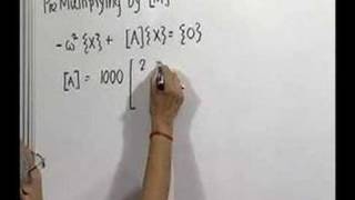 Module 12 Lecture 6 Forced Vibration of Multiple degrees...