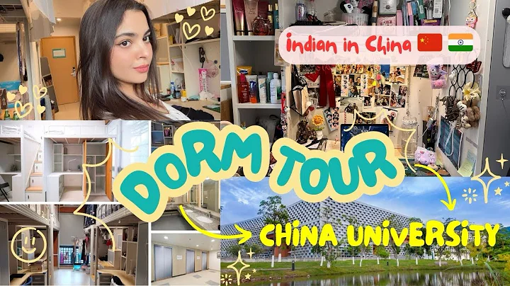 China university Dorm Tour🇨🇳🏫| Indian student in China🇮🇳| Free facilities🤩👘| Scholarships✨ (+Eng)