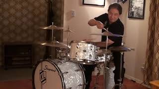 Best Sounding Wide Open Drum Set Tuning With Amazing 4X14 Slingerland Snare