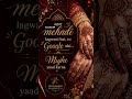 Agar Mehndi Lagwani Hai To Google Nahi Mujhe Yaad Karna 🤎✨#bridalmehndi#henna#mehndiartist#wedding