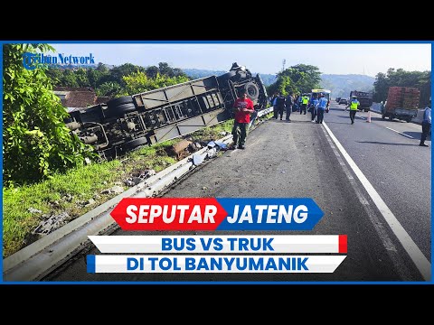 Kecelakaan Bus Tabrak