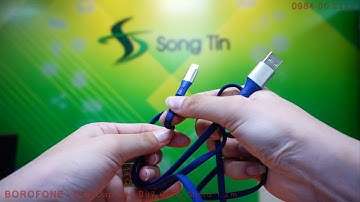 BOROFONE - Dây Cáp Sạc BU7 Cổng Micro 1,2m