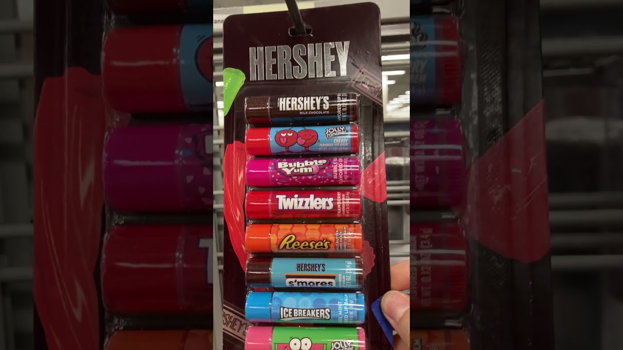 Aww HERSHEY’s Sweet Lip Balms 😋👍🏻😆🇺🇸