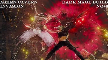 Code Vein - Ashen Cavern Invasion - Dark Mage Build NG+6