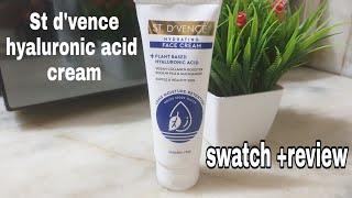 St d'vence hydrating face cream|Hyaluronic acid cream|Swatch+review|Glam diva screenshot 4