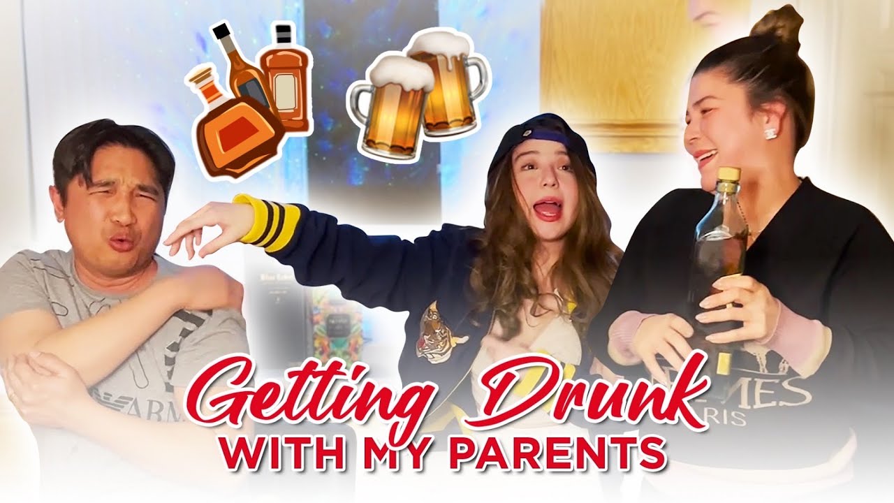 GETTING DRUNK WITH MY PARENTS - YouTube