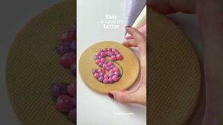 Easy Letter Cookie 💖 Recipes Link In Bio