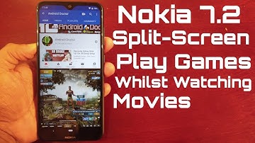 Nokia 7.2 Splitscreen Play Games Whilst Watching Movies & Download Games Whilst Browsing The Web!!