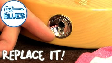 How to Upgrade and Replace a Telecaster Jack Socket Cup