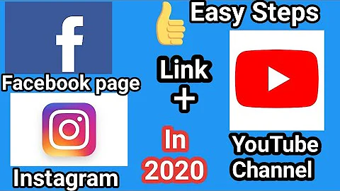 How to link your social media page or account to your Youtube channel.Very easy steps!