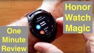 honor watch magic waterproof