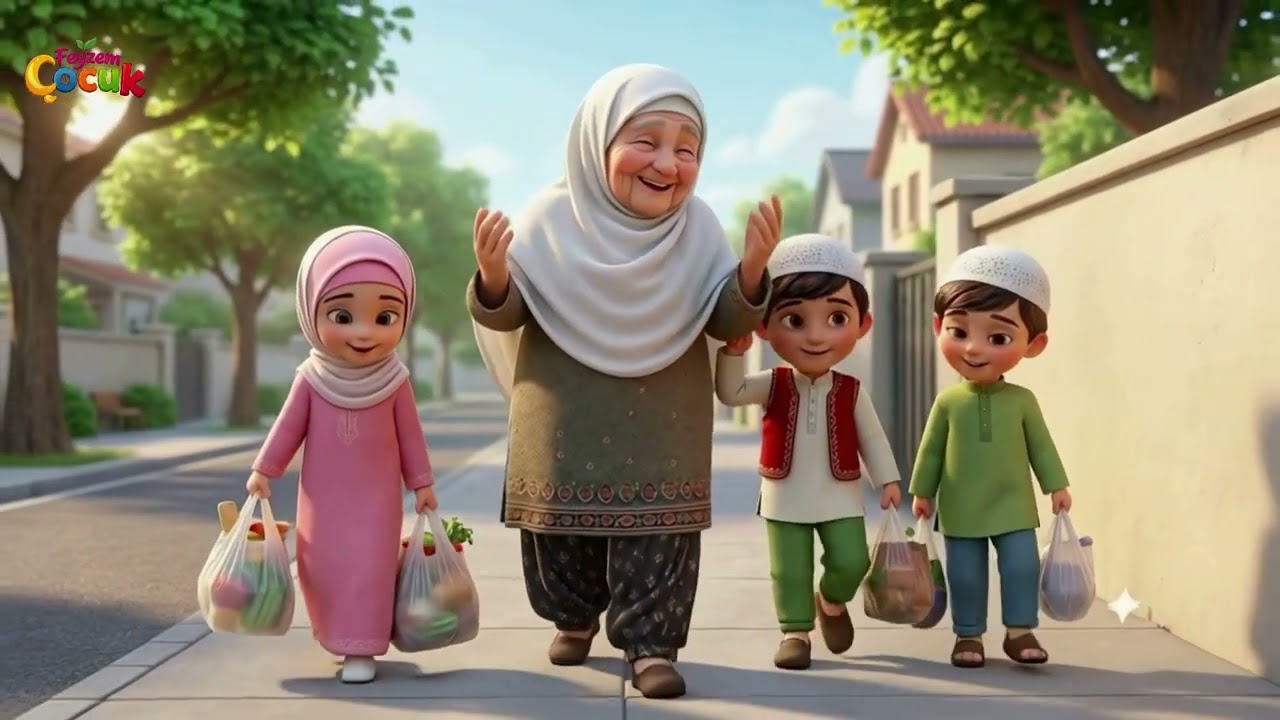 Kalbimde Bir Işık Var, Adı Allah Sevgisi | Çocuk İlahisi ve Animasyon