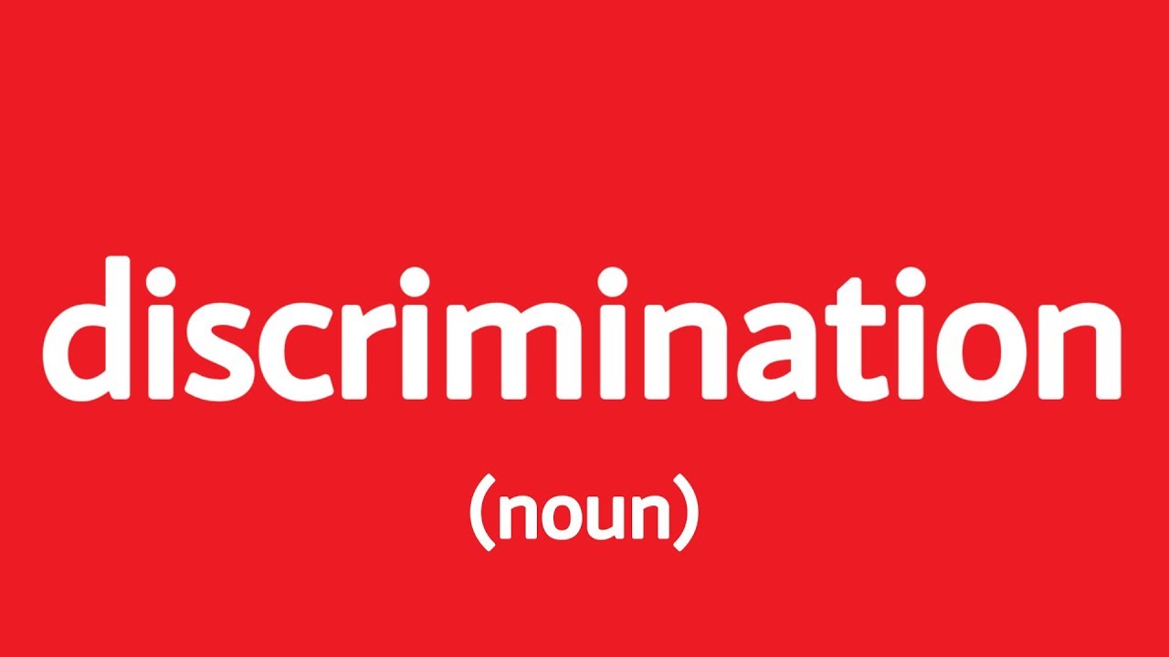 How to pronounce discrimination (Definition + Example sentences) YouTube