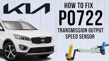Test & Fix P0722 Transmission Output Speed Sensor Circuit No Signal | KIA SORENTO (UM) 2015-20