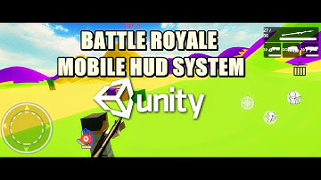 Unity 3D MOBILE BATTLE ROYALE  INVENTORY SYSTEM & HUD (2020)