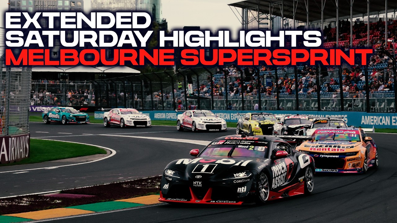 Extended Saturday Highlights - Melbourne SuperSprint | 2026 Repco Supercars Championship