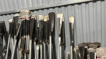 Thuổng mai dầm cổ cò dầm bản thẳng dầm chuối 100% làm bằng thép nhíp ô tô