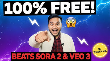 100% FREE AI Video Generator BEATS Veo 3 & Sora 2! (Unlimited & No Watermark)