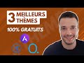 Les 3 meilleurs thmes gratuits sur wordpress pour ecommerce ou site vitrine compatible elementor