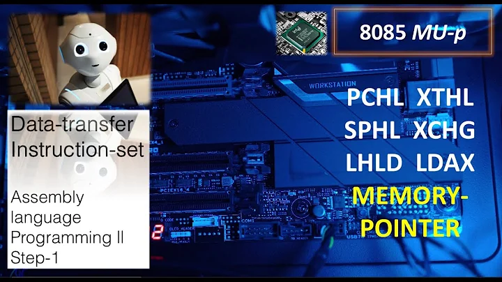 8085 Programming || step-1 || Data Transfer group of instruction-set