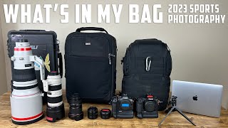 Sports Photography - What's in my Bag (August 2023)