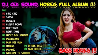 DJ CEK SOUND HOREG VIRAL FULL ALBUM TERBARU 2023 - BREWOG MUSIK -  DJ ANDALAN BREWOG AUDIO