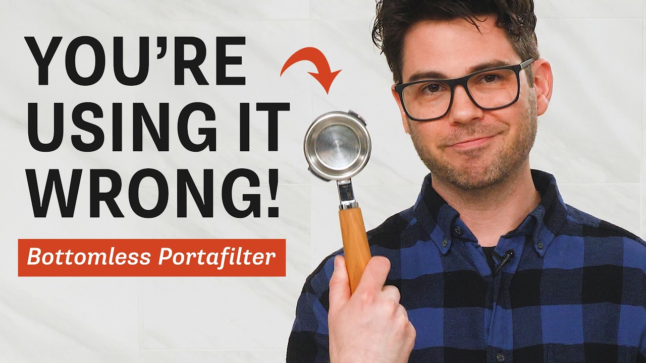 Bottomless Portafilters for next-level espresso extractions