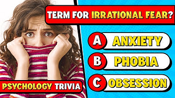 🧠 Psychology Challenge: Test Your Knowledge with 45 Trivia Questions! 🔍