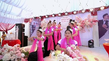 Múa Khăn Piêu Mừng Lễ Thành Hôn Văn Đức Hằng & Thanh Hằng  Tại Bản Cát Xã Mường Hung Sông Mã