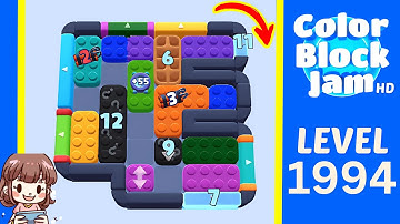 Color Block Jam Level 1085 (1994) Solution Walkthrough