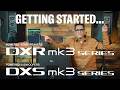 Getting Started with DXR mk3 and DXS mk3 powered loudspeakers and subwoofers