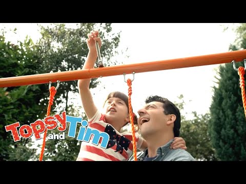 Topsy & Tim 205 - Putting up twin swings | Full Episodes | Shows for Kids | HD