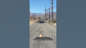 1969 Chevy Chevelle with a 427ci Supercharged V8 - A must see car! #shorts #chevelle