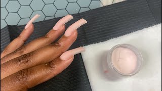 HOW TO BUILD YOUR APEX| HOW THICK SHOULD ACRYLIC NAILS BE?