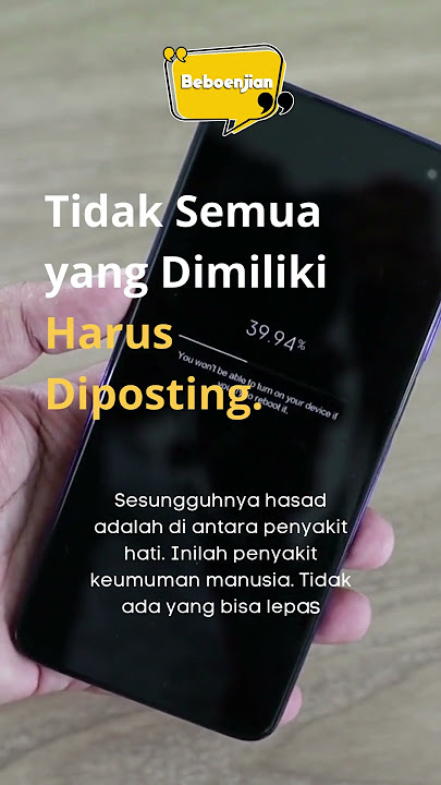 Jangan Suka Pamer di Media Sosial Karena Bisa Menimbulkan Hasad! #shorts #katabijak