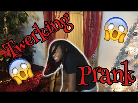 Vlogmas twerking video prank on our dad (miyah sent it to her crush)