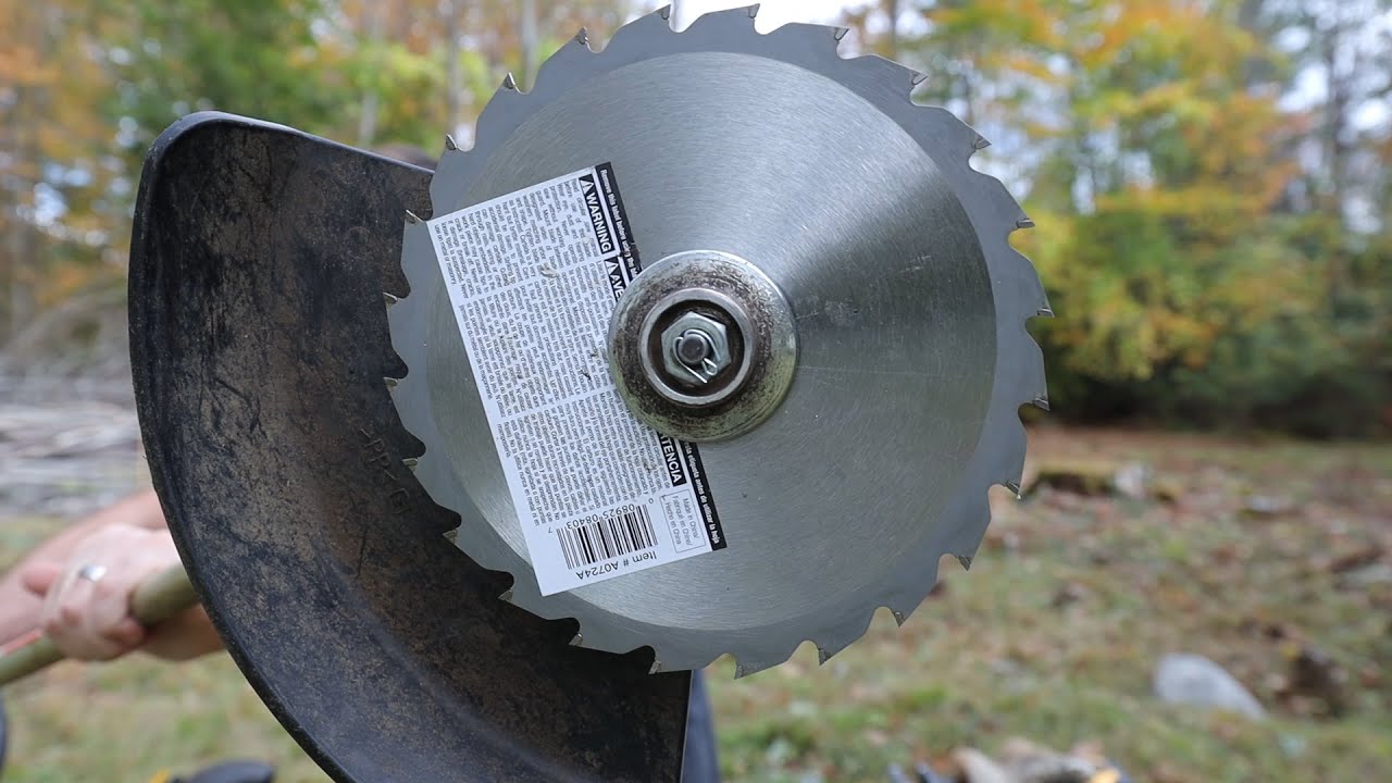 weed eater saw blade adapter