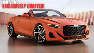 "Exclusive Look: 2025 Bentley Batur Cabrio - Only 16 Ever Made! Witness the W12 Power Unleashed!"