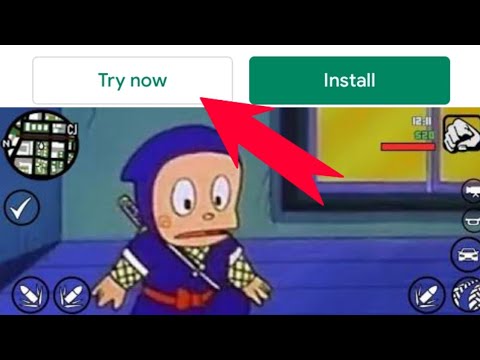 The Play Store gets a “try now” button for games, no install