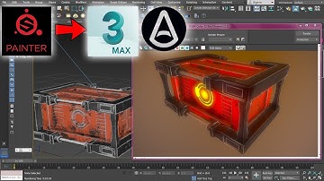 Substance Painter To Arnold for 3DS MAX - Import PBR Textures